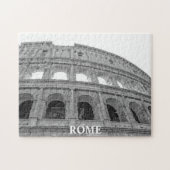 Colosseum, zwart en wit legpuzzel (Horizontaal)
