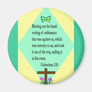 Colossians 2:14 magneet