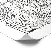 Colossians 3:12 / Verse voor het kleuren van scrip Poster (Hoek)