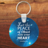 Colossians 3:15 sleutelhanger (Voorkant)