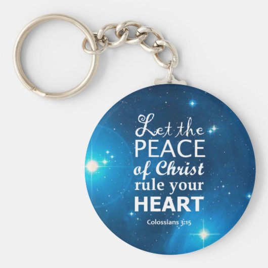 Colossians 3:15 sleutelhanger (Voorkant)
