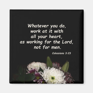 Colossians 3:23 magneet