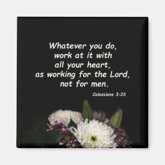 Colossians 3:23 magneet