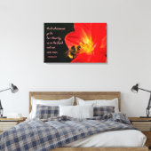 Colossians 3:23 op wandkunst canvas afdruk (Insitu (Slaapkamer))