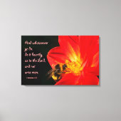 Colossians 3:23 op wandkunst canvas afdruk (Voorkant)