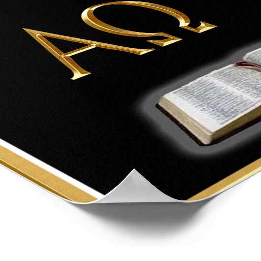 Colossians 3:23 poster (Hoek)