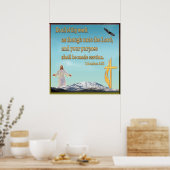 Colossians 3:23 posters (Keuken)