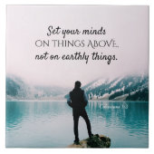 Colossians 3:2 tegeltje (Voorkant)