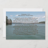 Colossians Complete Coverage Prayer Note Kaart (Voorkant)