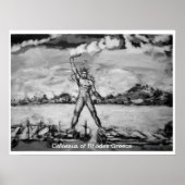 Colossus of Rhodes Greece by Ben Schneider Poster (Voorkant)