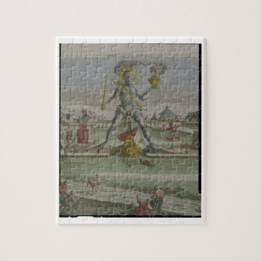 Colossus of Rhodos, details van de strootstaaf Legpuzzel (Verticaal)