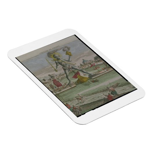 Colossus of Rhodos, details van de strootstaaf Magneet (Rechterzijde)