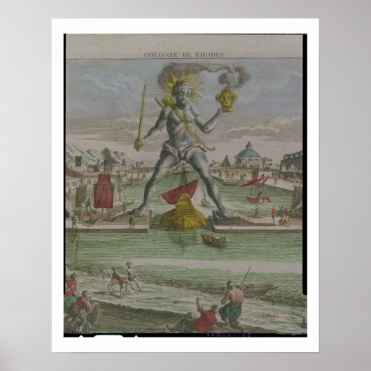 Colossus of Rhodos, details van de strootstaaf Poster (Voorkant)