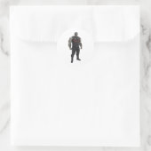 colossus ronde sticker (Tas)