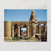 Colossus van Ramses II: standbeeld van Ramses Briefkaart (Voorkant)