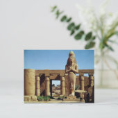 Colossus van Ramses II: standbeeld van Ramses Briefkaart (Staand voorkant)