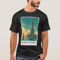 Colossus van Rhodos Zeven Wereldwonderen Kunst