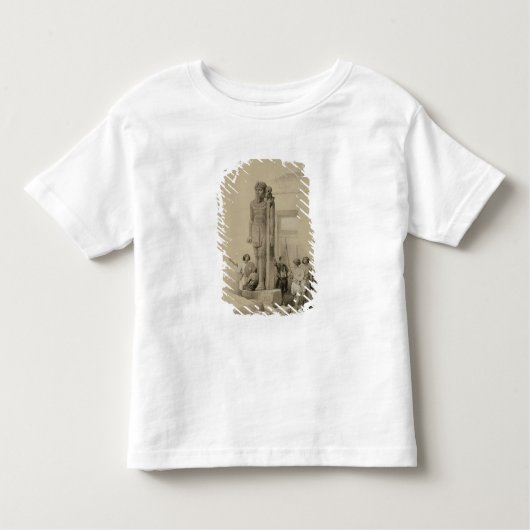 Colossus voor de tempel van Wady Sabona Kinder Shirts (Voorkant)