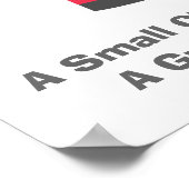 Colouful Gumball Machine Pun Quote on Change Poster (Hoek)