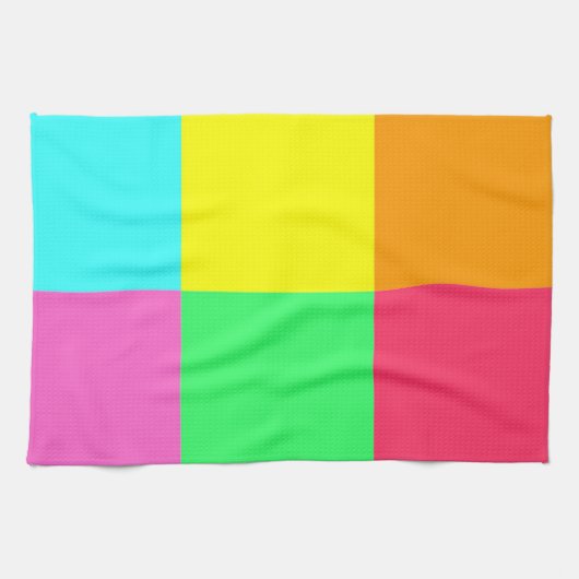 Colour Block Party_where heb je dat gekregen?! Theedoek (Horizontaal)