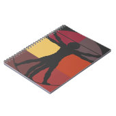 Colour Block Vitruvian Man Notitieboek (Linkerzijde)