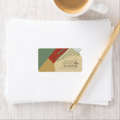 Colour Block Wedding Autumn ID740 Etiket (Insitu)