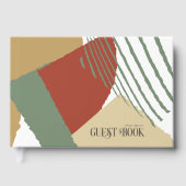 Colour Block Wedding Autumn ID740 Gastenboek (Voorkant)