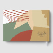 Colour Block Wedding Autumn ID740 Gastenboek (Achterkant)