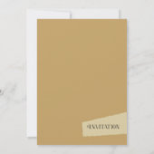 Colour Block Wedding Autumn ID740 Kaart (Achterkant)