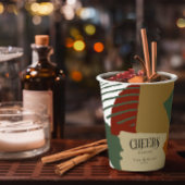 Colour Block Wedding Autumn ID740 Papieren Bekers