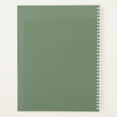 Colour Block Wedding Autumn ID740 Planner (Achterkant)