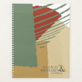 Colour Block Wedding Autumn ID740 Planner (Voorkant)
