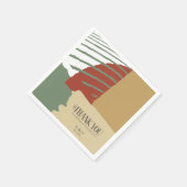 Colour Block Wedding Autumn ID740 Servet (Hoek)