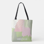 Colour Block Wedding Bridesmaid Spring ID740 Tote Bag (Achterkant)