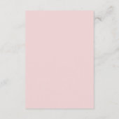Colour Block Wedding Details Spring ID740 Informatiekaartje (Achterkant)
