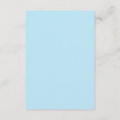 Colour Block Wedding Details Winter ID740 Informatiekaartje (Achterkant)