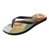 Colour Block Wedding Mr Groom Autumn ID740 Teenslippers (Schuin)