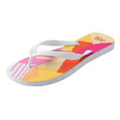 Colour Block Wedding Mr Groom Summer ID740 Teenslippers (Schuin)