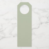 Colour Block Wedding Spring ID740 Bottle Hanger La (Achterkant)