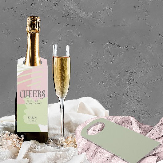 Colour Block Wedding Spring ID740 Bottle Hanger La