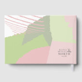 Colour Block Wedding Spring ID740 Gastenboek (Achterkant)