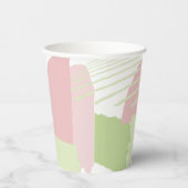 Colour Block Wedding Spring ID740 Papieren Bekers (Rechts)