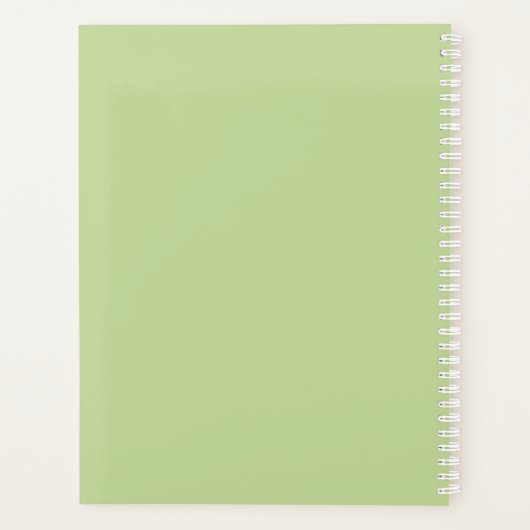 Colour Block Wedding Spring ID740 Planner (Achterkant)