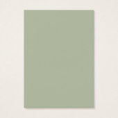 Colour Block Wedding Website Lente ID740 Visitekaartje (Achterkant)