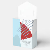 Colour Block Wedding Winter ID740 Bedankdoosjes (Geopend)