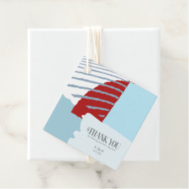 Colour Block Wedding Winter ID740 Bedankjes Labels