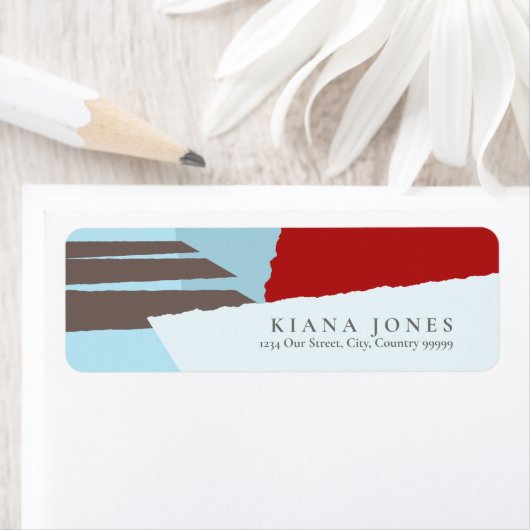 Colour Block Wedding Winter ID740 Etiket (Insitu)