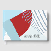 Colour Block Wedding Winter ID740 Gastenboek (Voorkant)