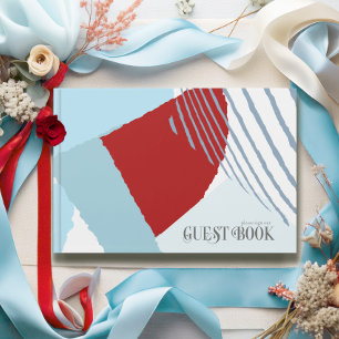 Colour Block Wedding Winter ID740 Gastenboek
