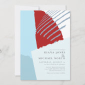 Colour Block Wedding Winter ID740 Kaart (Voorkant)